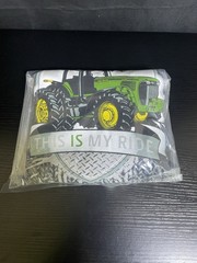 John Deere This Is My Ride Tractor Graphic T-Shirt XL Gray NWT Licensed