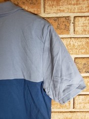 New with tag! Tri tone color Small Nike Polo shirt Blues And Red.