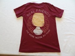 Real Friends The Home Inside My Head T-Shirt Men’s Small Band Lamp