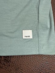 Vuori Current Tech Tee Mens M Mint Green Short Sleeve Performance T-Shirt V195