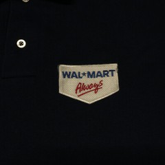 Vintage Walmart Shirt Adult Medium 38 – 40 Hanes Uniform Polo Always Costume 90s