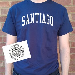 Santiago T-Shirt – Chile, Souvenir, Various Colours, S-XXL
