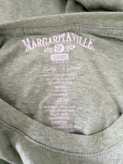 Margaritaville License To Chill Beach Graphic Green Men’s Crew Neck T-Shirt XL