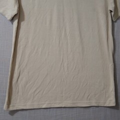 Pierre Cardin T-Shirt Short Sleeve Crew Neck Super Soft Beige Men’s L #H52-38