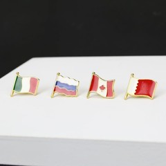 Italy National Flag National Emblem Enamel Pin Italian Brooch For Backpack an…