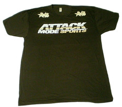 ATTACK MODE SPORTS Combat UFC MMA Fighting (Size L, Black) New USA Made T- SHIRT