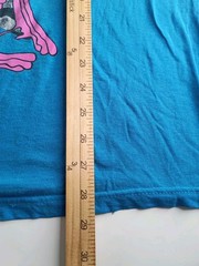 Paramore Riot Era Neon Graphic Tee Blue XL Rare 2000s Band Shirt