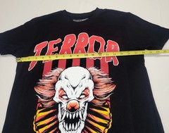 Brooklyn Vertical Unisex Terror T Shirt Black Small