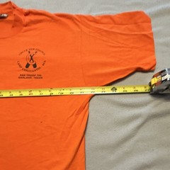 Boy Scouts of America Tiger Cub Vintage 90s Orange Large V-Neck Tee