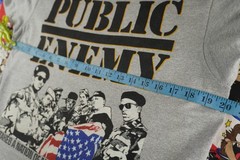 Vtg 80s Public Enemy Hip Hop Rappers 1988 Def Jam Recordings Medium Rare Mens