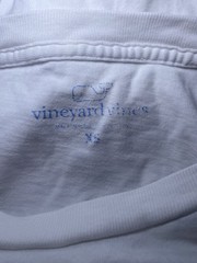 Vineyard Vines Men Short Sleeve Pocket Crew Neck Tee T-Shirt “FLAG SAILS” XS