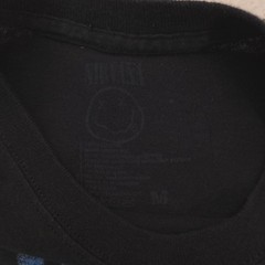 Nirvana Band Casual Crew Neck Graphic Shirt Adult Mens Size M Black 15994