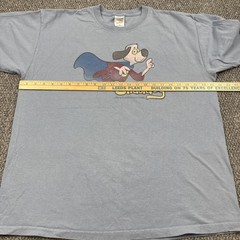 Underdog Anime Character T-Shirt Old Design Faded Vintage Clothing Size XL RARE