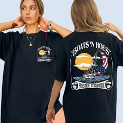 Boats and Hoes Shirt, Prestige Worldwide Tee, Nautical Nonsense T-Shirt
