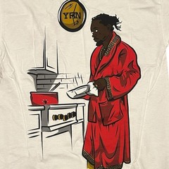 Yung Rich Nation YRN Migos Offset Cook Up Tee Graphic T-Shirt Men’s S White