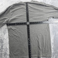 Comfort Colors Graphic Shirt Mens Medium Grey Mission Matthew 28:19 Long Sleeve