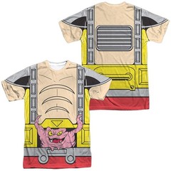 TMNT Krang Costume Men’s Sublimation T-Shirt S-2XL Licensed One or Two Sided Tee