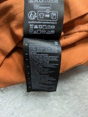 G-Star RAW Center Logo T-Shirt XS Autumn Leaf Orange Loose Fit Organic Cotton
