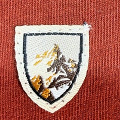 KUHL Wildfibre Shirt Mens Large Red Organic Cotton Zipper Pocket Outdoor Hiking