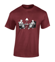 PUNK GRANNY BANKSY MENS T SHIRT MUSIC CLASSIC 80’S 90S RETRO DJ FUNNY TOP