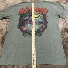 Eskimo Joe’s Stillwater OK Doubles Sided Graphic GO WILD Medium M Nature Graphic