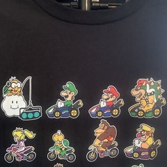 Mario Kart T Shirt Men’s Size Large Delta Official Nintendo Licensed Product