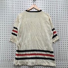 Vintage Minor Hawks Hockey Jersey Mens Large Beige TRUE Vintage Made uSA