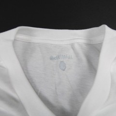 Self Will Short Sleeve Shirt Men’s White New without Tags L