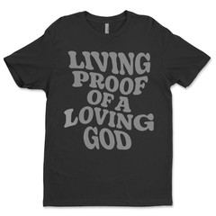 DTF Living Proof/ Custom Unisex Soft Style T-Shirts, Next Level- Cotton