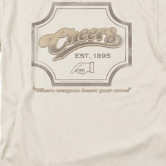 Cheers Sign Licensed Adult Unisex T-Shirt Regular Fit Tee SM-3X