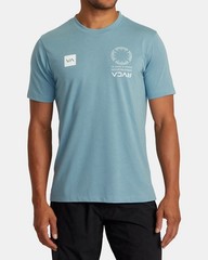 $36 RVCA Men’s VA Mark T-Shirt Short Sleeves Regular Fit Size S