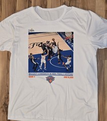 Hand of OG New York Knicks NBA Finals Game 4 t shirt men large
