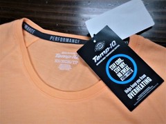 Dickies Women’s Short Sleeve Cooling Temp-iQ Performance T-Shirt-XS-Peach-New