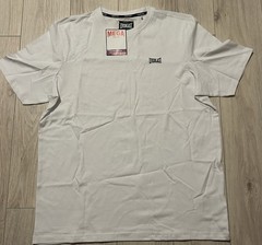 Everlast White T Shirt Adult Athletic Fit Workout