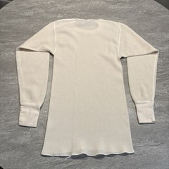True Vintage Sports Afield Waffle Knit Long Sleeve Thermal Shirt XL Base USA