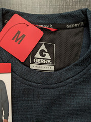 NWT Gerry Men’s Long Sleeve Crew Sweater Size Medium Blue