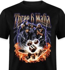 New Three 6 Mafia Band Gift Funny S-235XL T-Shirt N05.198