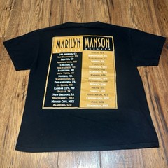 Vintage 2003 Marilyn Manson The Golden Age Of Grotesque Tour T-shirt