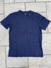 GAP Classic Tee Navy Blue Size Men’s Medium 100% Cotton Short Sleeve T Shirt
