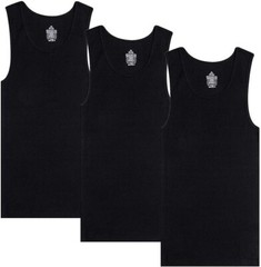 Lot 3-12 Packs Men 100% Cotton Ribbed Tank Top A-Shirt Wife Beater Undershirts