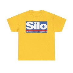 Silo Televisions Audio Appliances Blue Red Logo Electronics Store T-shirt