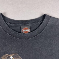 Harley-Davidson Shirt Mens 2XL Black Fall Ride Northern Lights Graphic 2009