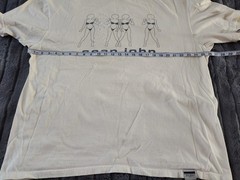 VTG Sean John Men’s 100% Cotton Ivory T-Shirt Dancing Bikini Girls Size XL ST45