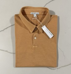 JAMES PERSE Men’s Suede Jersey S/S Polo Retail: $135 (NWT)