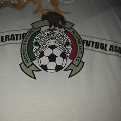 Vintage Nike Mexico BRS Tee Size XXL Blue Ribbon Sports 3D Mexican Football RARE