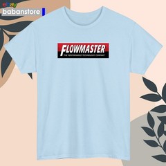 FLOWMASTER The Muffler Shirt Logo Black/White/Grey/Navy/Red/Light Blue S-5XL