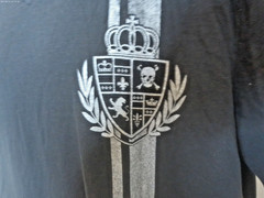 Vintage Express “Liberty & Justice” Black Crest Shirt 1980 Skull Grunge 2XL