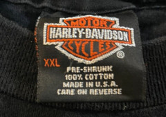 RARE “BAD BOY” H/D of Dallas 90’s VTG Hanes Made USA T Shirt 2XL SINGLE STITCH