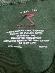 Rothco G.I. Combat Long Sleeve Military Tactical Shirt | Green Camo | Mens 2XL