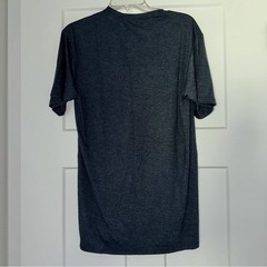 District Perfect Tri Men’s M Gray Short Sleeve Crew Neck Graphic Tee “Old Wood”